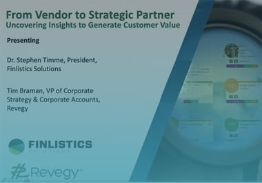 Webinar: From Vendor to Strategic Partner
